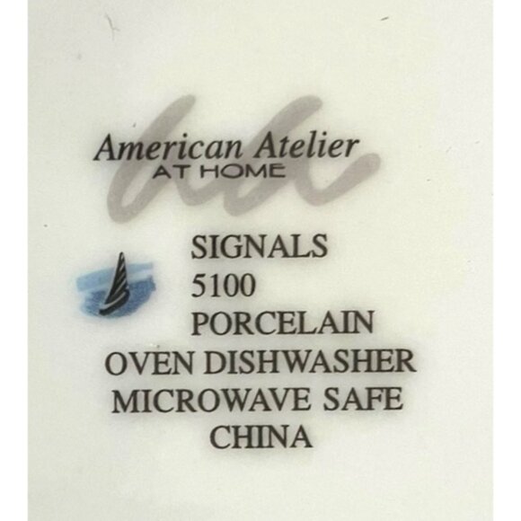 SET 4) VTG Lighthouse Ocean Nautical Mugs/ Cups -American Atelier Signals 5100 - Picture 15 of 15